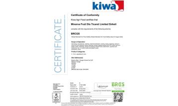 BRCGS Certificate